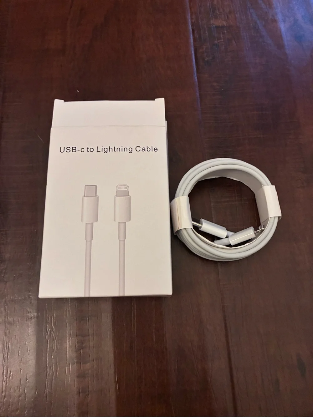 6 ft New USB-C to Lightning charging and data sync cable